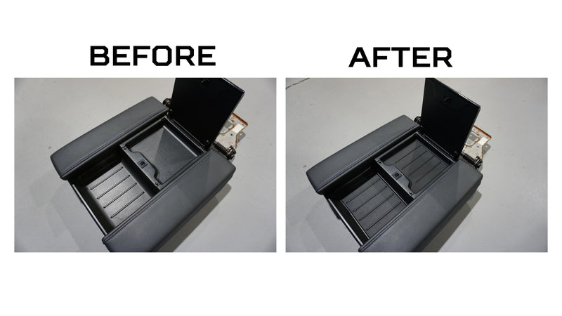 Load image into Gallery viewer, Center Console Tray Liner (2022+ Tundra Platinum) - 1PC BLACK
