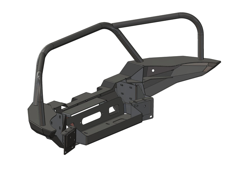 Load image into Gallery viewer, Toyota Tacoma 4th Gen (2024+) Hi-Lite Overland Front Bumper [Bull Bar]
