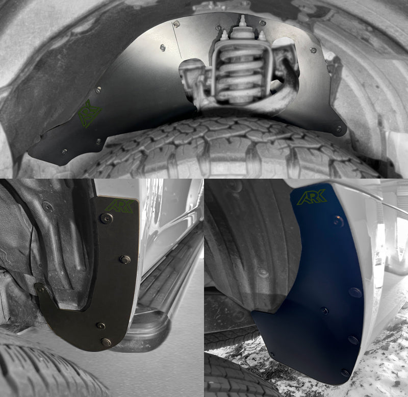 Load image into Gallery viewer, 2010-2024 Toyota 4Runner TriXpoly Splash Guards, Mud Flap &amp; Micro Deletes
