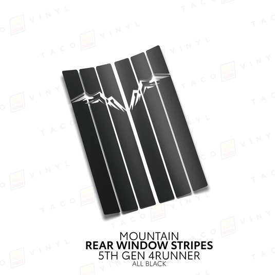 4Runner Rear Window Stripes