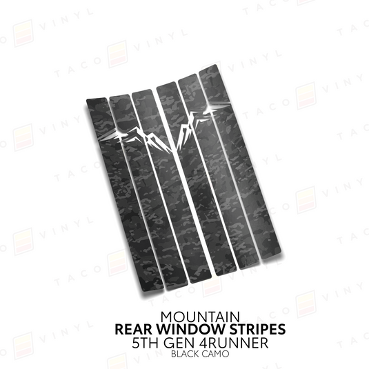 4Runner Rear Window Stripes
