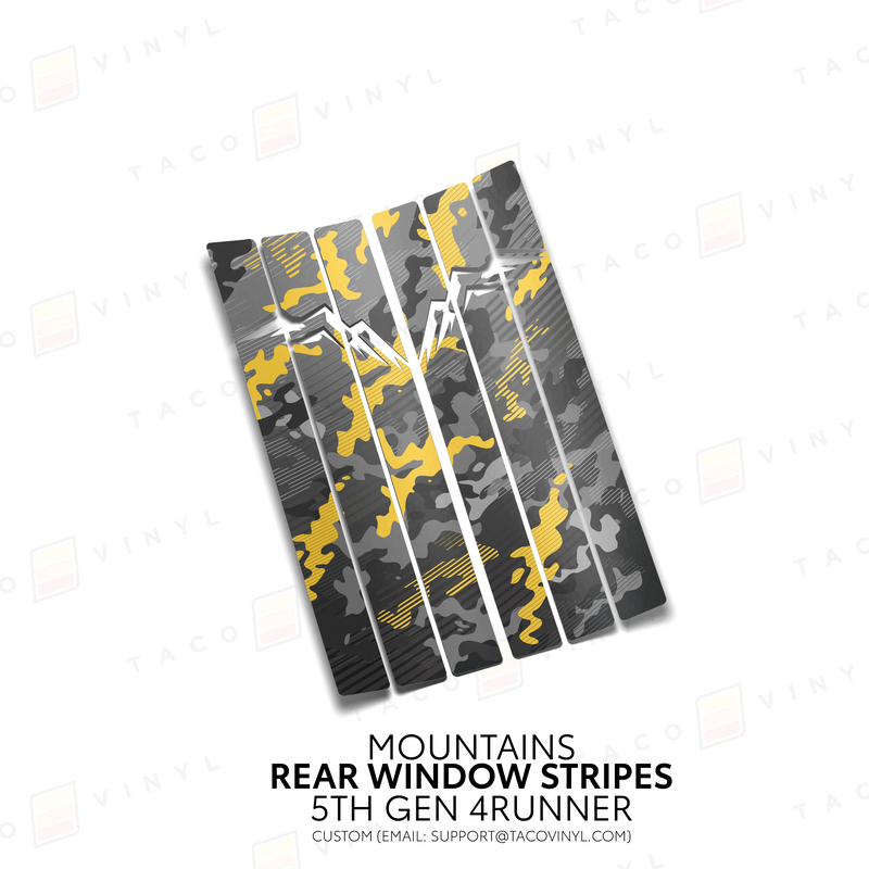 Load image into Gallery viewer, 4Runner Rear Window Stripes
