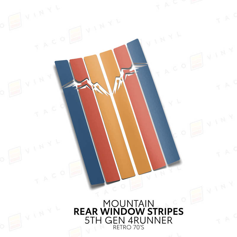 Load image into Gallery viewer, 4Runner Rear Window Stripes
