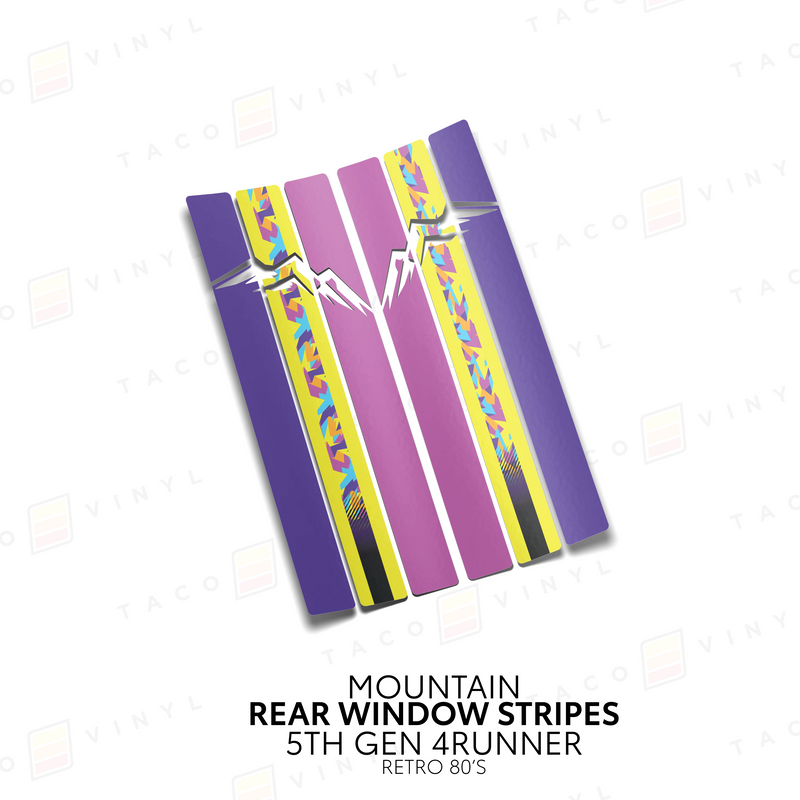 Load image into Gallery viewer, 4Runner Rear Window Stripes
