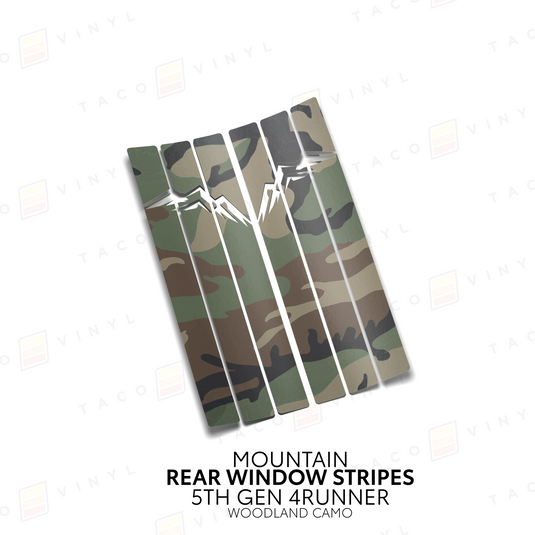 4Runner Rear Window Stripes