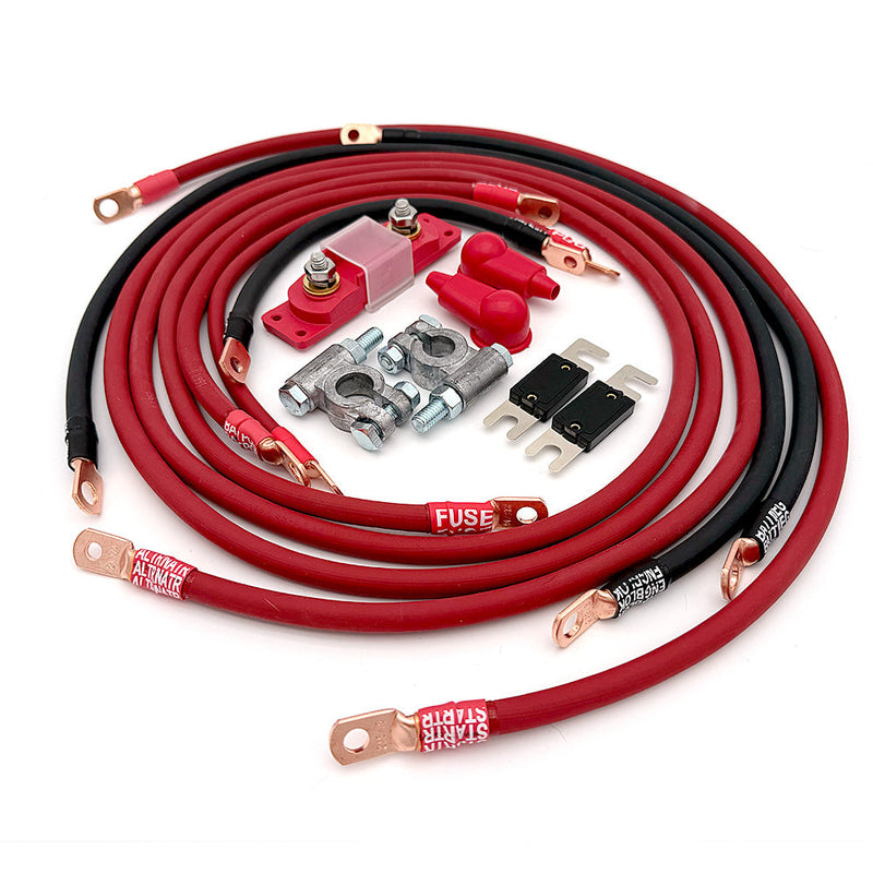 Load image into Gallery viewer, Toyota 4Runner Big 7 Battery Cables Kit (Gen 1 - 1984-1989)

