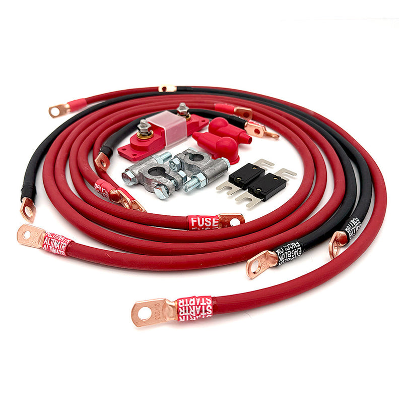 Load image into Gallery viewer, Toyota 4Runner Big 7 Battery Cable Kit (Gen 1 - 1984-1989)
