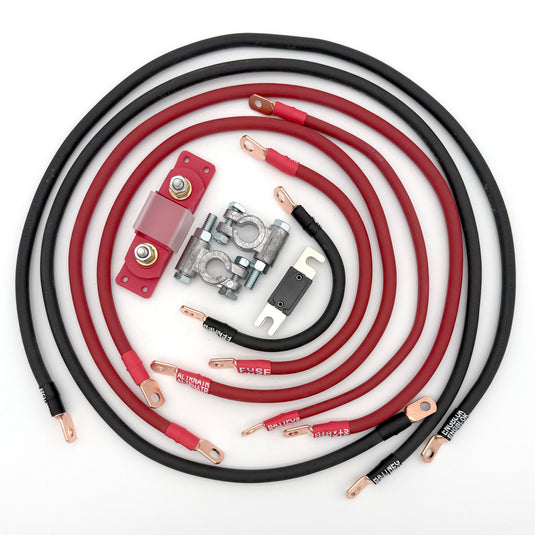 Toyota 4Runner Big 7 Battery Cables Kit (Gen 4 - 2003-2009)
