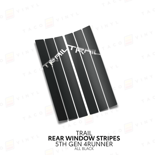 4Runner Rear Window Stripes