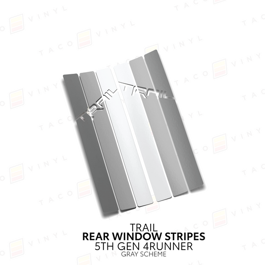 4Runner Rear Window Stripes