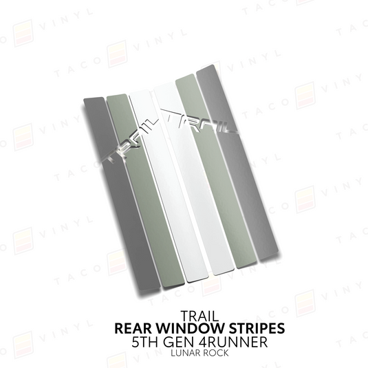 4Runner Rear Window Stripes