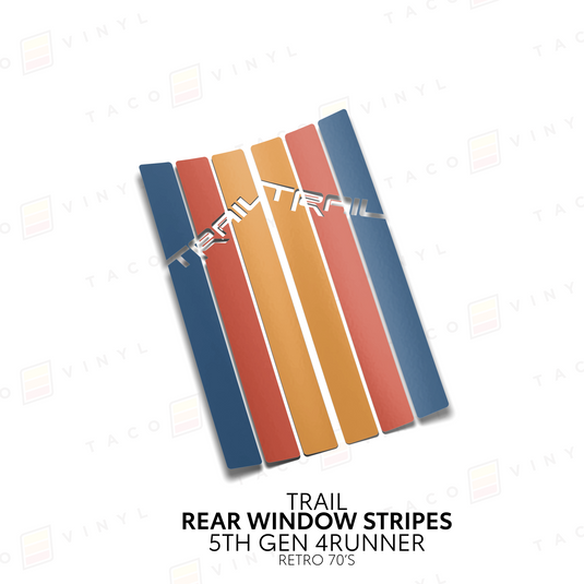 4Runner Rear Window Stripes