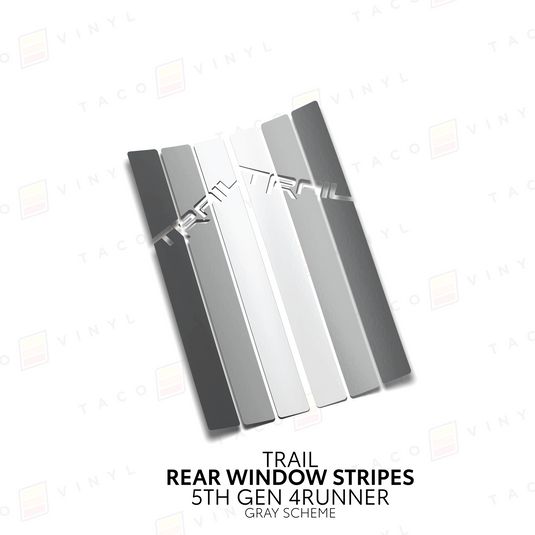 4Runner Rear Window Stripes