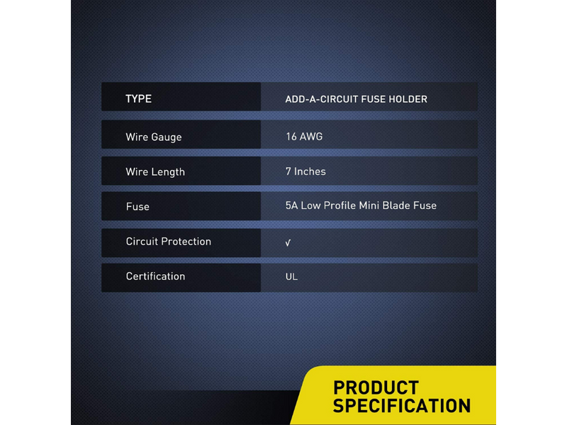 Load image into Gallery viewer, 12V Add A Fuse Kit W/5Amp Lo Profile Mini Blade Fuse
