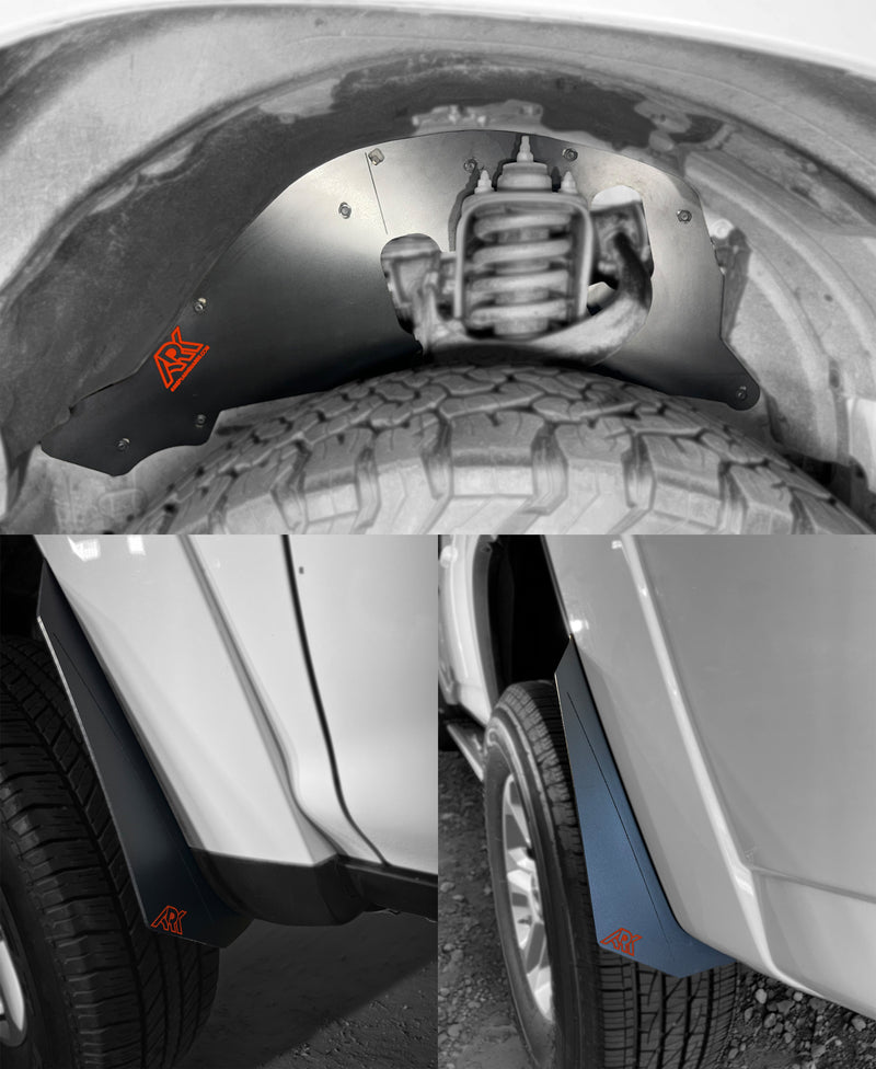 Load image into Gallery viewer, 2010-2024 Toyota 4Runner TriXpoly Splash Guards, Mud Flap &amp; Micro Deletes
