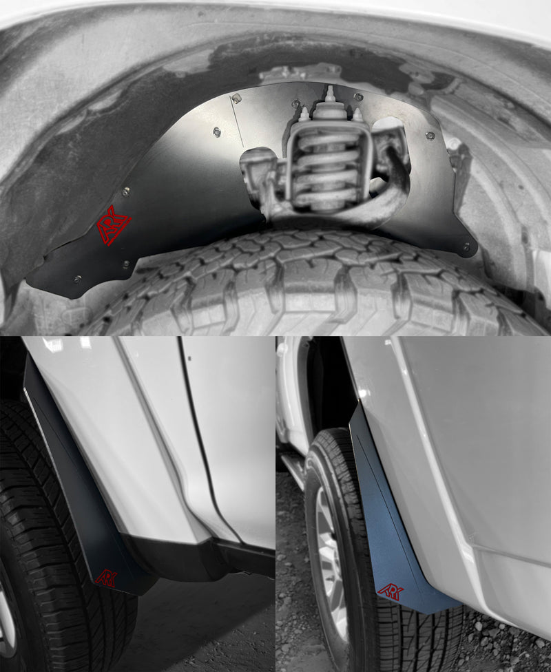 Load image into Gallery viewer, 2010-2024 Toyota 4Runner TriXpoly Splash Guards, Mud Flap &amp; Micro Deletes

