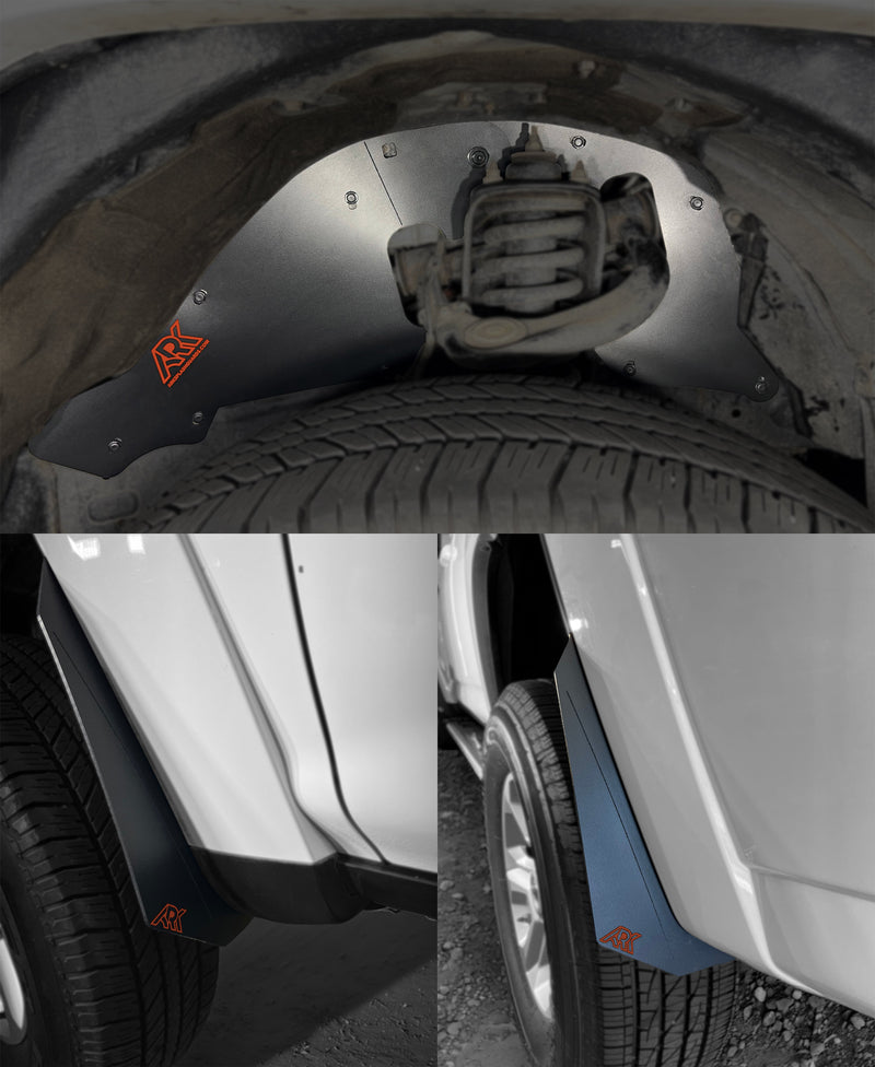 Load image into Gallery viewer, 2010-2024 Toyota 4Runner TriXpoly Splash Guards, Mud Flap &amp; Micro Deletes
