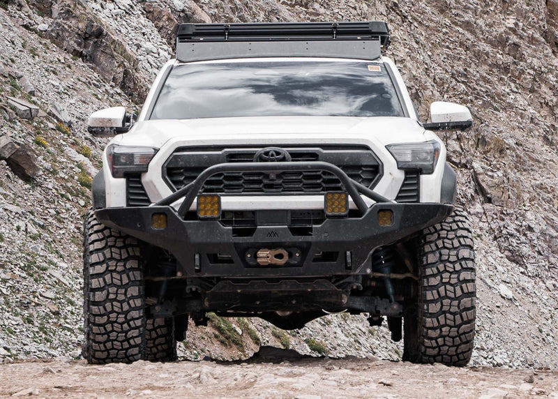 Load image into Gallery viewer, Toyota Tacoma 4th Gen (2024+) Hi-Lite Overland Front Bumper [PreRunner Bull Bar]
