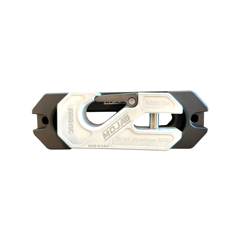 Load image into Gallery viewer, Side By Side / UTV Aluminum Recessed Winch Shackle with Fairlead Kit, closed latch (LIFE TIME WARRANTY*)
