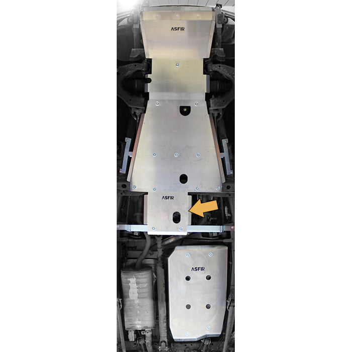 Load image into Gallery viewer, Toyota Land Cruiser 100 / Lexus LX 470 Transfer Case Skid Plate

