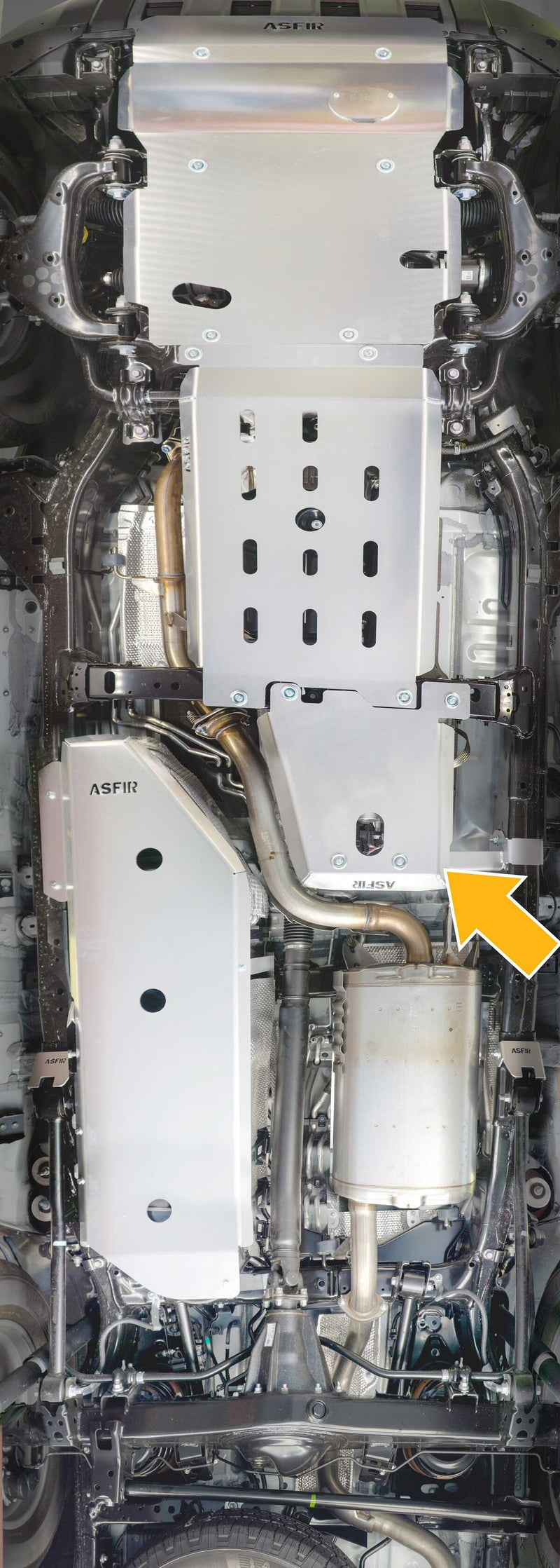 Load image into Gallery viewer, Toyota Land Cruiser 250 Transfer Case Skid Plate | Hybrid
