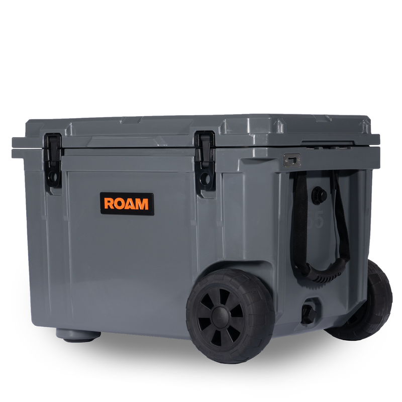 Load image into Gallery viewer, 55QT Rolling Rugged Cooler

