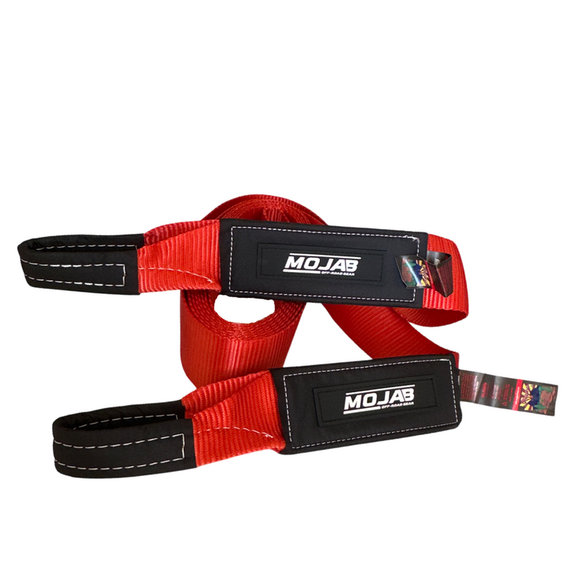 Load image into Gallery viewer, 4&#39;&#39; x 30&#39; Tow Strap / Winch Strap (Lifetime Warranty)
