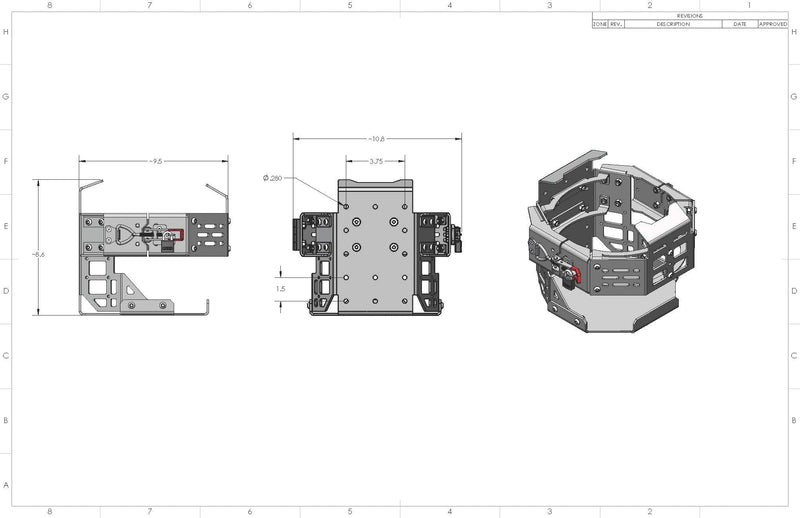 Load image into Gallery viewer, Propane Tank Mount for Bumpers, Cars, RVs
