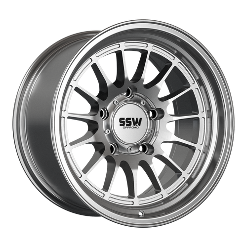 Dakar / Machined Silver / 17x9.0 +0 (5 Lug)