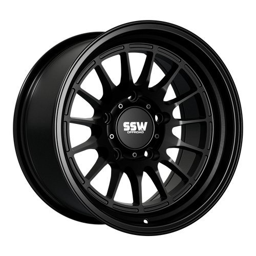 Dakar / Matte Black / 17x9.0 +0 (5 Lug)
