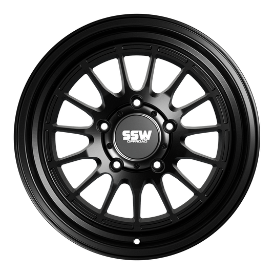 Dakar / Matte Black / 17x9.0 +0 (5 Lug)
