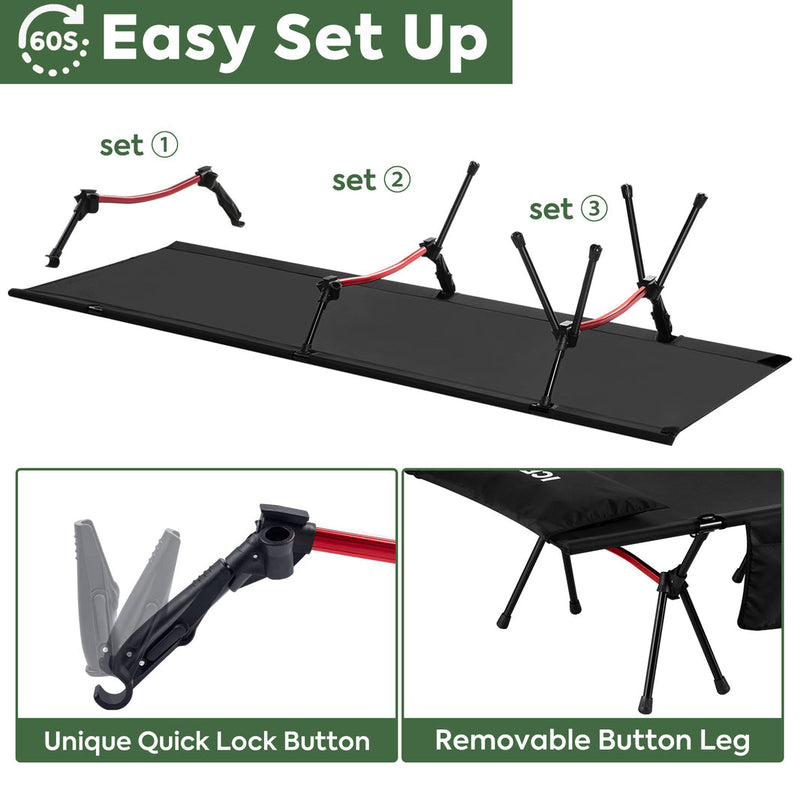 Load image into Gallery viewer, Portable Camping Cot | ICECO
