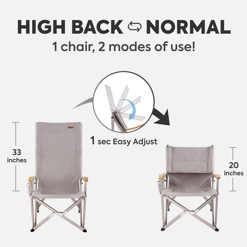 Load image into Gallery viewer, Hi1600L Folding Camping Chairs for Outside| ICECO
