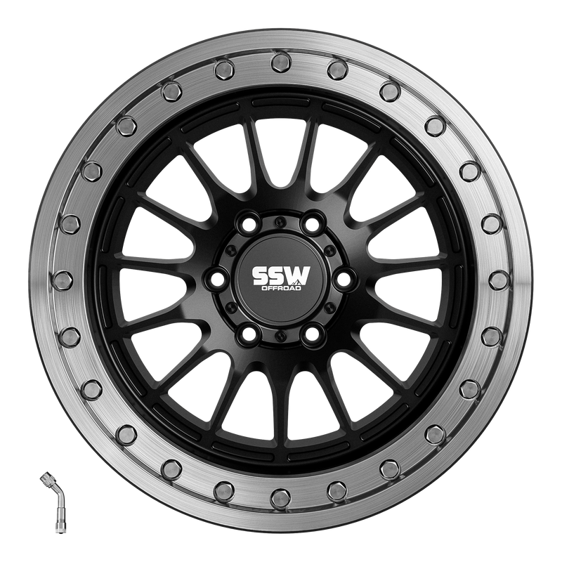 Load image into Gallery viewer, Beadlock Dakar / Matte Black / 17x9.0 -25

