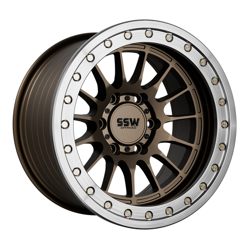 Load image into Gallery viewer, Beadlock Dakar / Matte Bronze / 17x9.0 -25
