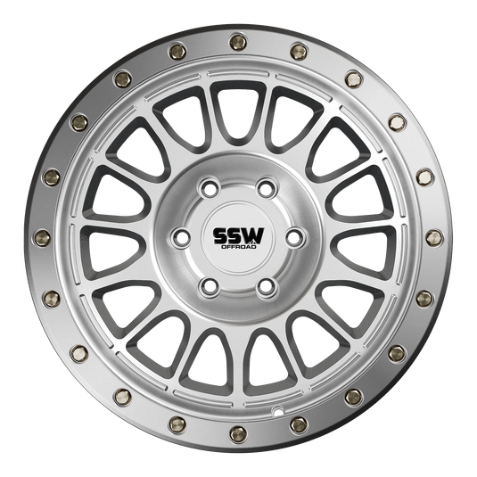Dakar Evo / Machined Silver / 17x9.0 +0