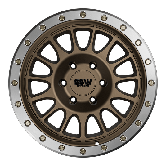 Dakar Evo / Matte Bronze / 17x9.0 +25