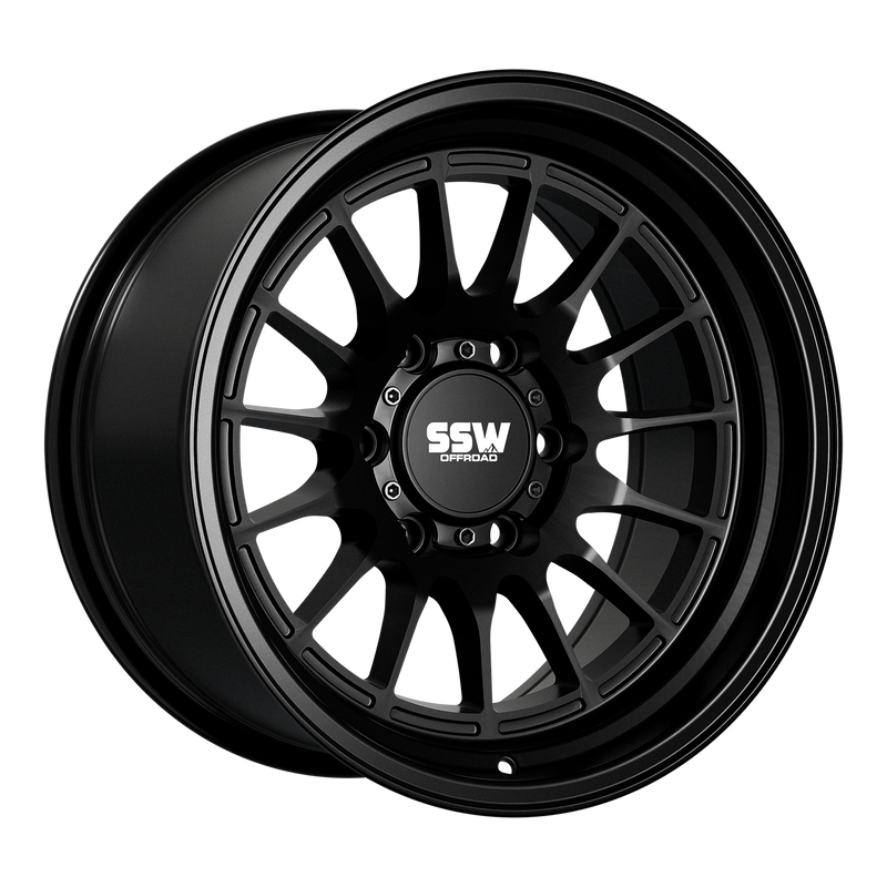 Load image into Gallery viewer, Dakar / Matte Black / 17X9.0 -25
