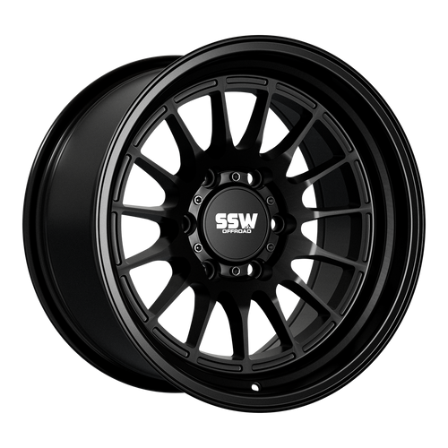 Dakar / Matte Black / 17x9.0 +0