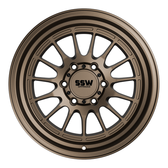 Dakar / Matte Bronze / 17X9.0 -25