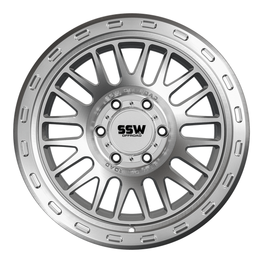 Griffon / Machined Silver / 17x9.0 -25
