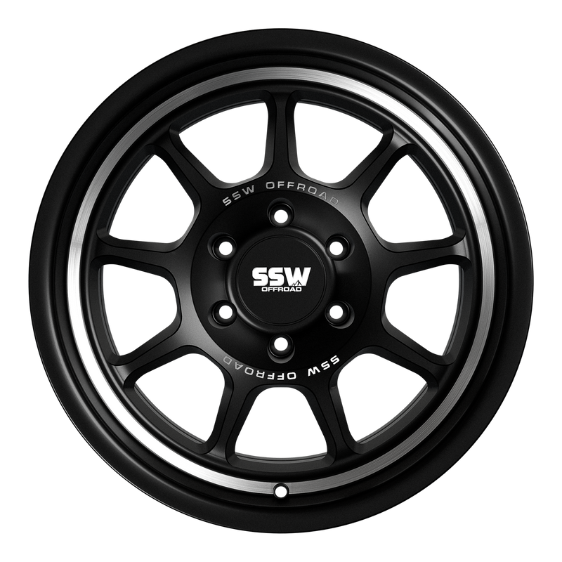 Load image into Gallery viewer, Nova / Matte Black /  17x9.0 -25
