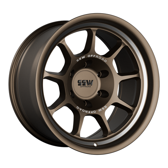 Nova / Matte Bronze / 17x9.0 -25