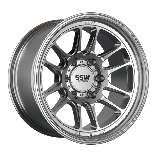 Raptor / Machined Silver / 17X9.0 -12