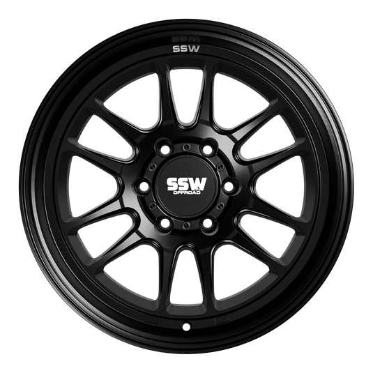 Raptor / Matte Black / 17X9.0 -12