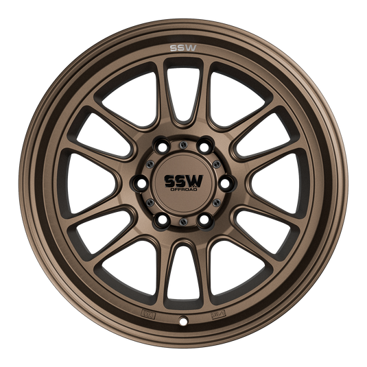 Raptor / Matte Bronze / 17X9.0 -12