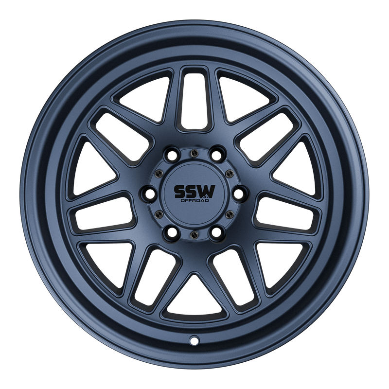Load image into Gallery viewer, Sierra / Matte Blue / 17x9.0 -25
