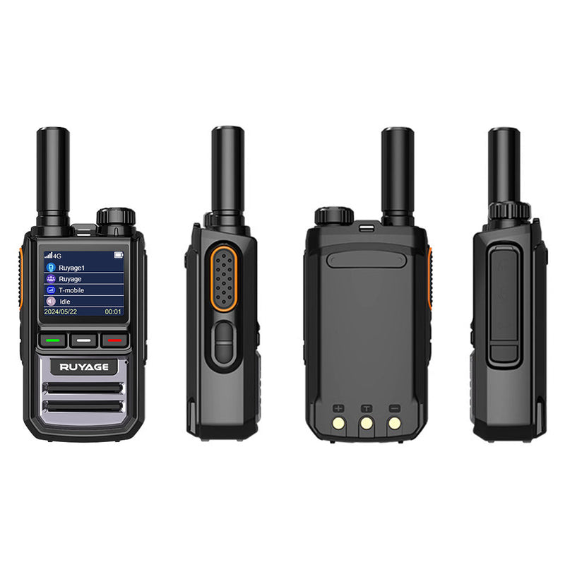 Load image into Gallery viewer, Ruyage R1 Nationwide Lte Two Way Radios Lifetime Free Unlimited Range Rechargeable Global 4g Poc,Portable Walkie Talkies Long Range for Adults Family Road Trip Truck Fleet 2 Pack
