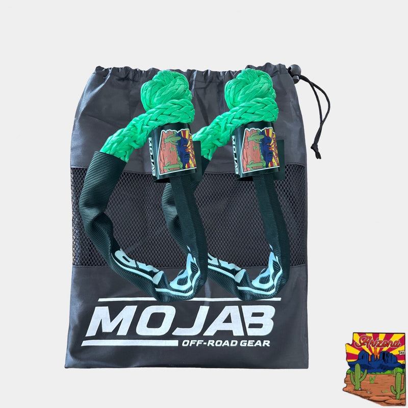 Load image into Gallery viewer, Soft Shackle 3/8&#39;&#39; x 22” with sleeve and bag (Set of 2 Shackles) (Lifetime Warranty)
