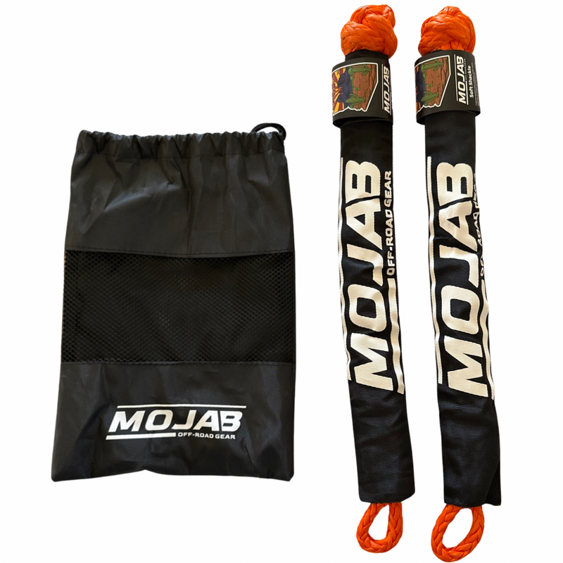 Load image into Gallery viewer, Soft Shackle 3/8&#39;&#39; x 22” with sleeve and bag (Set of 2 Shackles) (Lifetime Warranty)

